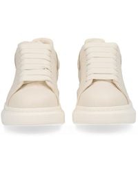 McQueen - Oversize Sneaker Shearling Trainers - Lyst