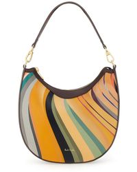 Paul Smith - Dusky Swirl Mini Hobo Handbag - Lyst