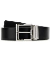 Prada - Reversible Leather Belt - Lyst