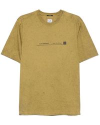 C.P. Company - C.P.Company Mercerized Jersey Logo-Print T-Shirt - Lyst