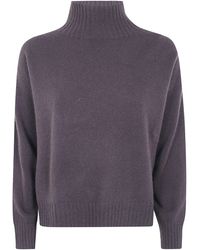 D.exterior - Cashmere Mock Neck Sweater - Lyst