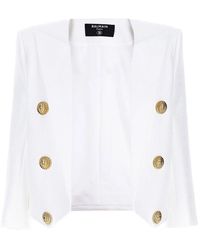 Balmain - Blazers - Lyst