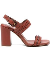 Zimmermann - Alchemy Leather Sandals - Lyst
