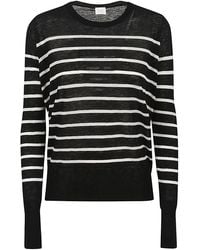 C.t. Plage - Wool Striped Sweater - Lyst
