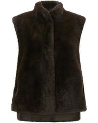 Lou Andrea - Polyamide Sleeveless Jacket - Lyst