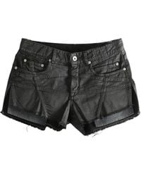 Rick Owens - Denim Shorts - Lyst