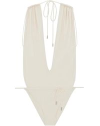 Saint Laurent - One-Piece Swimsuit - Lyst