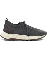Henderson - Fabric Suede Sneakers - Lyst