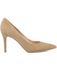Gianvito Rossi - Gianvito 85 Suede Pumps - Lyst