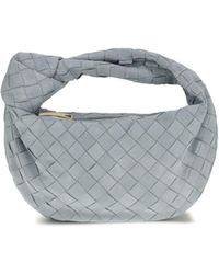 Bottega Veneta - Mineral Mini Jodie 15 Suede - Lyst