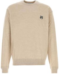 Maison Kitsuné - Wool Sweater - Lyst