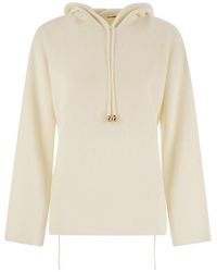 Fabiana Filippi - English Ribbed Hooded Sweater - Lyst