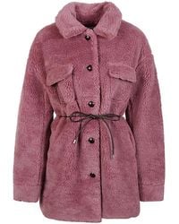 Molliolli - Faux Fur Coat - Lyst