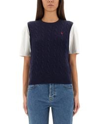 Barbour - Beadnell Waxed Jacket With Crop Cut - Lyst