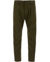 DSquared² - Olive Green Stretch Cotton Chino Pant - Lyst