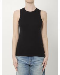 Saint Laurent - Tank Top Cassandre A Coste - Lyst