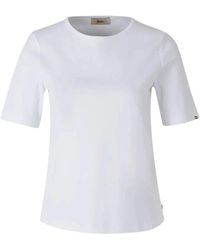 Herno - Cotton T-Shirt With Logo Buttons On The Sides - Lyst