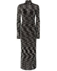 Missoni - Turtle-Neck Long Dress - Lyst
