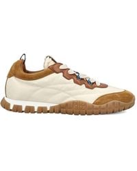Miu Miu - Avorio Caramel Tyre Sneakers - Lyst