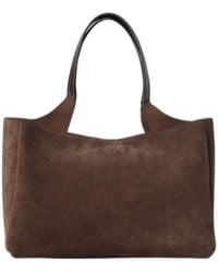 Tod's - Tods Medium Apa Leather Tote Bag - Lyst