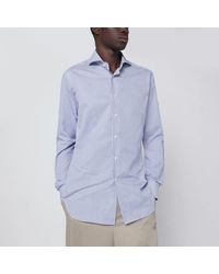 Xacus - Striped Travel Shirt - Lyst