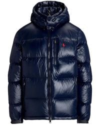 Polo Ralph Lauren - The Gorham Glossed Down Jacket With Detachable Hood - Lyst