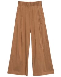 Semicouture - Jhonny Cotton Trousers - Lyst