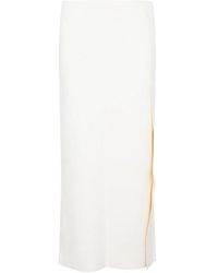 Jil Sander - Elegant Viscose Skirt - Lyst