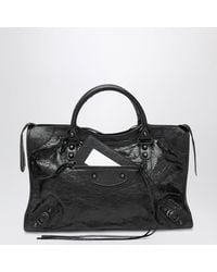 Balenciaga - Le City Medium Lambskin Leather Handbag - Lyst