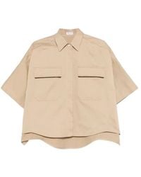 Brunello Cucinelli - Safari Oversized Shirt - Lyst