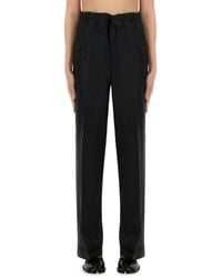 Maison Margiela - Mohair Wool Trousers - Lyst