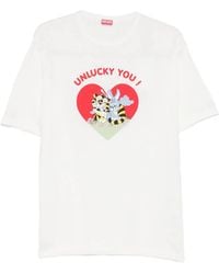 KENZO - Unlucky You T-Shirt - Lyst