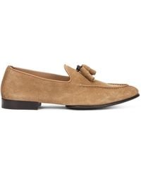 Doucal's - Suede Loafers With Napa - Lyst