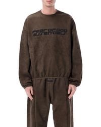 Fear Of God - Essentials Fear Of God Modern Suede Sweatshirt - Lyst