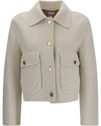 Thom Browne - Wool And Cashmere Bell-Sleeve Jacket - Lyst