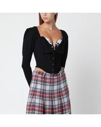 Vivienne Westwood - Bea Corset Wool Top - Lyst