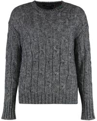 Max Mara - S Max Mara Cabaret Cotton Blend Crew-Neck Sweater - Lyst