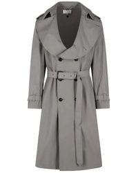 Maison Margiela - Cotton Polyamide Coat - Lyst
