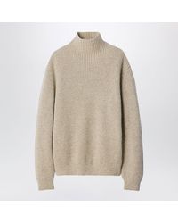 Lemaire - Yak And Alpaca Turtleneck Sweater - Lyst