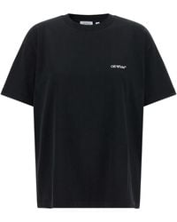 Off-White c/o Virgil Abloh - 'Arrow Out Flower' T-Shirt - Lyst