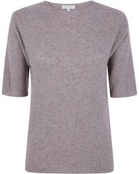 Antonelli - "Fiemme" Round Neck Short Sleeve Sweater - Lyst