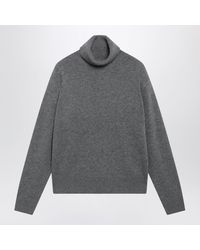 Frankie Shop - Gala Dark Padded Turtleneck Sweater - Lyst