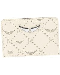 Zadig & Voltaire - Zadig&Voltaire Zv Pass Monogrammed Card Case - Lyst