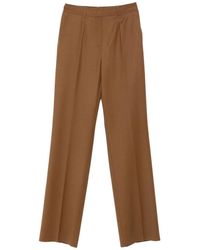 Max Mara - Wool Trousers - Lyst