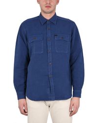 Fay - Shirt With Pockets - Lyst