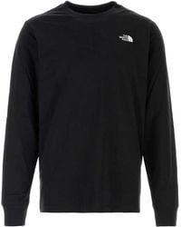 The North Face - Cotton-Blend Graphic T-Shirt - Lyst
