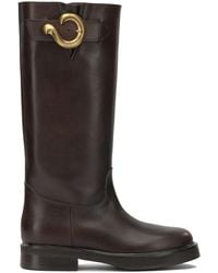 Etro - "Paisley" Knee-High Boots - Lyst