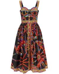 Dolce & Gabbana - 'carretto' Dress - Lyst