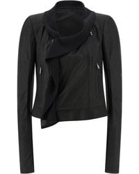 Rick Owens - Lamb Leather Jacket Clothing - Lyst
