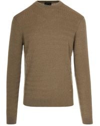 Emporio Armani - Virgin Wool Sweater - Lyst